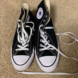 NEW Black High Top Converse